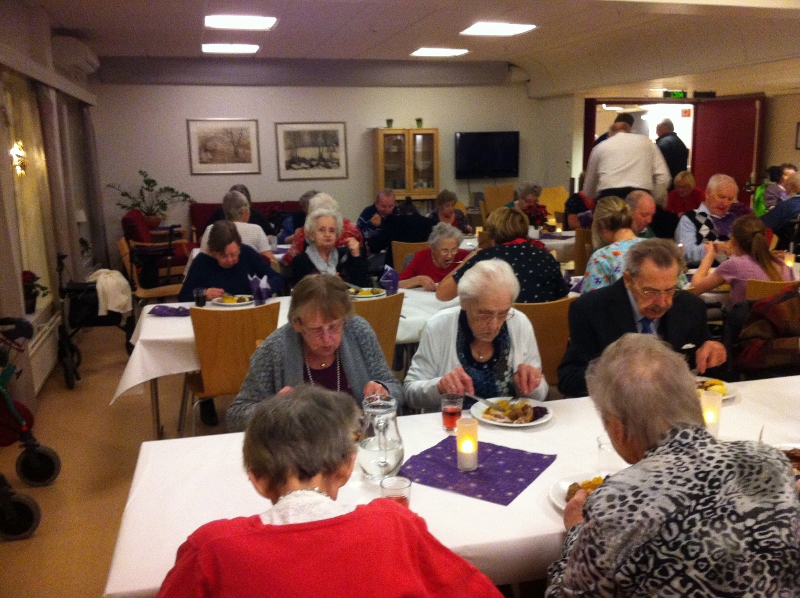 Julebord på Sørreisa Omsorgssenter