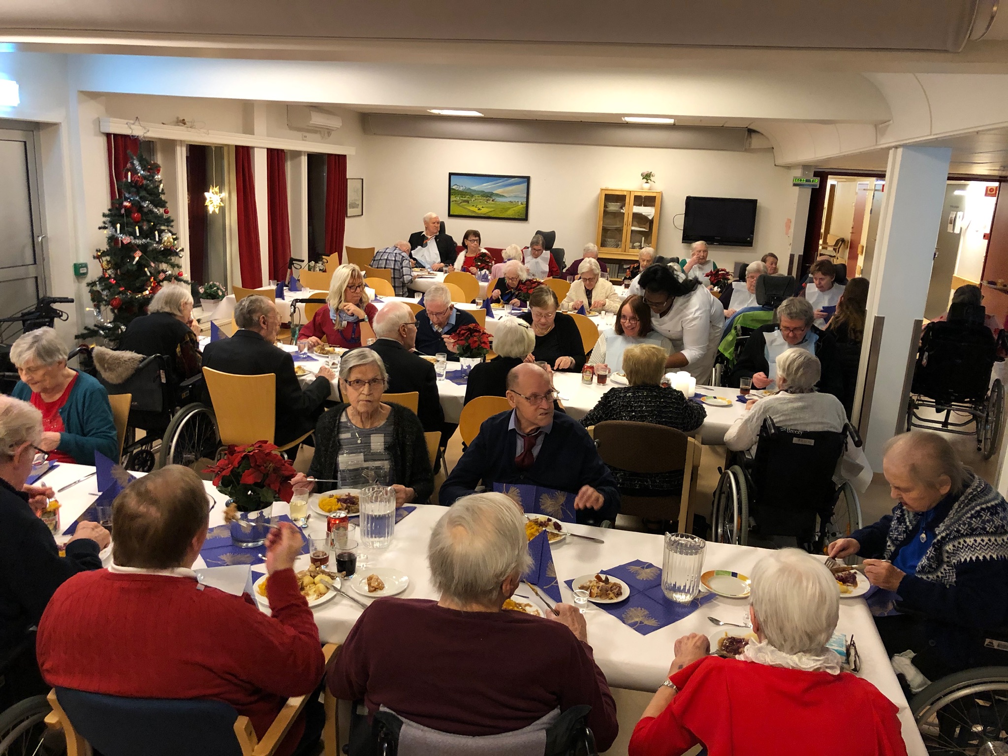 Artikkelbilde til artikkelen Julebord på Sørreisa Helsesenter